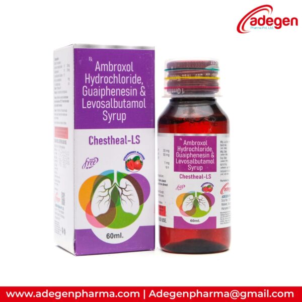 Ambroxol Hydrochloride Levosalbutamol & Guaiphenesin Syrup