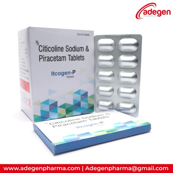 Citicoline Sodium and Piracetam Tablets